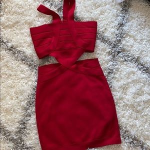 Revolve NBD cut out bandage dress